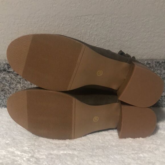 Unbranded Chunky Heel Cutout Ankle Booties Size 39 or 8 1/2 - Picture 6 of 6